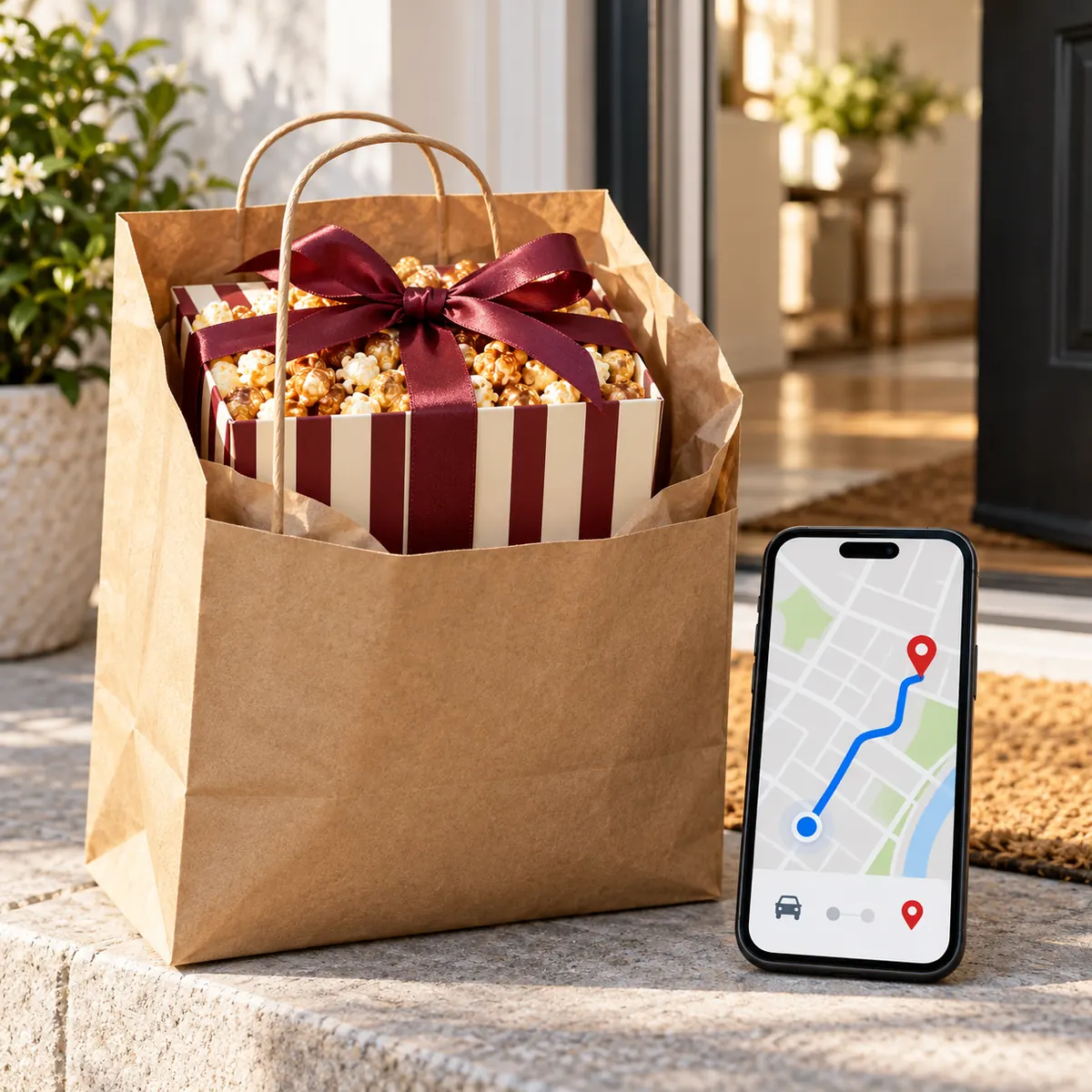 Comandă online de floricele gourmet